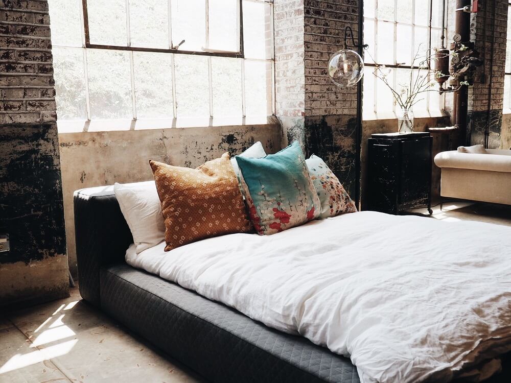 Ravenclaw en casa de estilo industrial