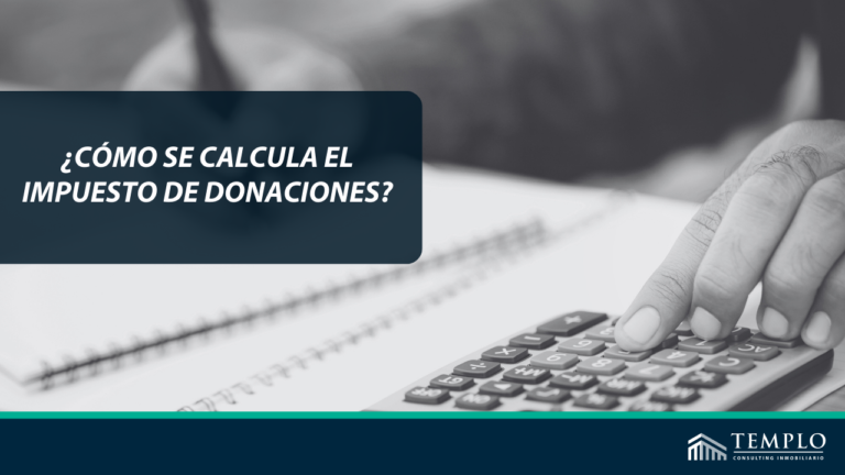 ¿Cómo se calcula el impuesto de donaciones?