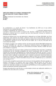Informe de venta VPO 801/2005