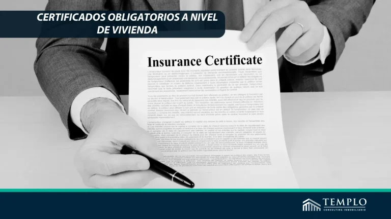 Certificado obligatorio a nivel de vivienda