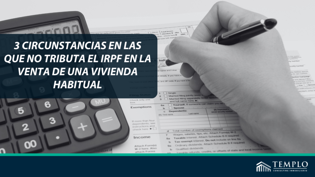 IRPF al vender una casa
