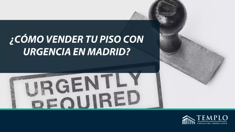 Quiero vender un piso urgente
