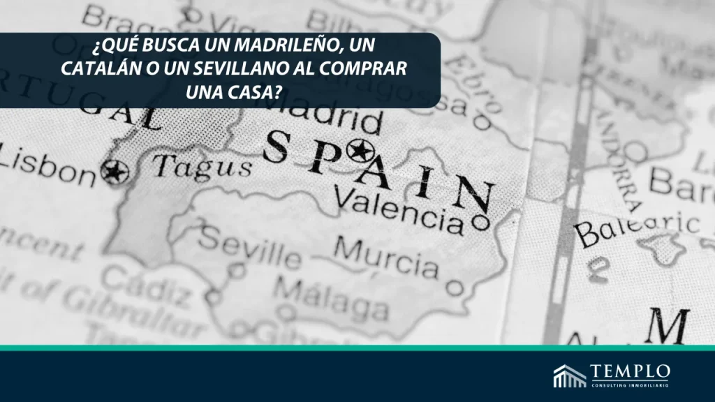 Comparación de preferencias al comprar una casa en España.