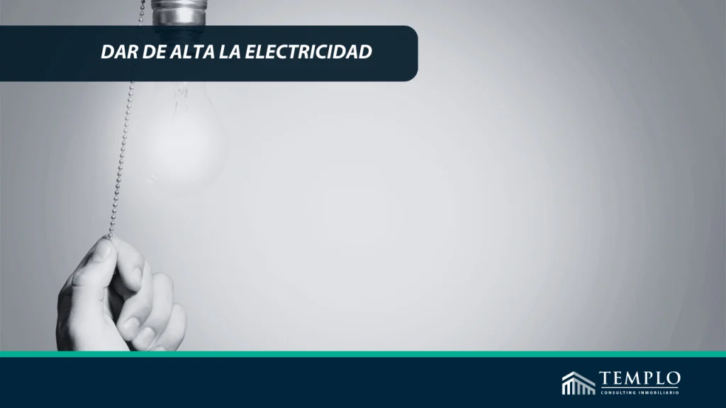 Habilitar el suministro eléctrico