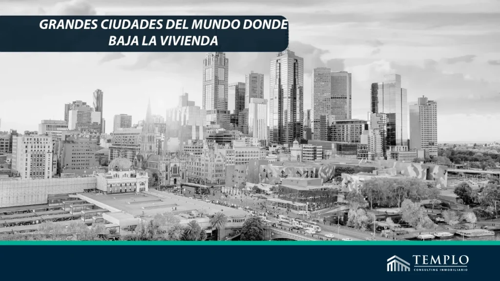 Listado de ciudades dónde la vivienda tiene un precio bajo.