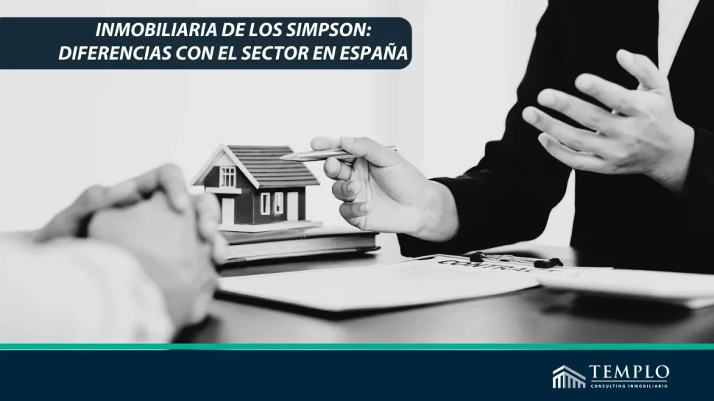 Diferencias entre la inmobiliaria de los Simpson e inmobiliarias de España.