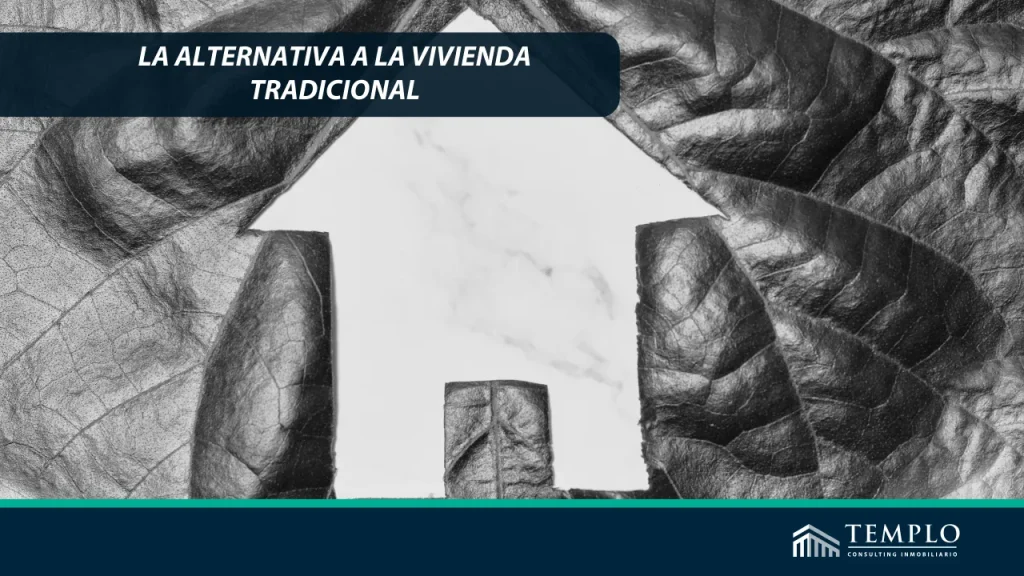 Imagen de una alternativa a la vivienda tradicional.