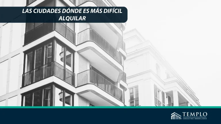 La imagen muestra una vivienda moderna que se ubica en una de las ciudades más difíciles de alquilar.