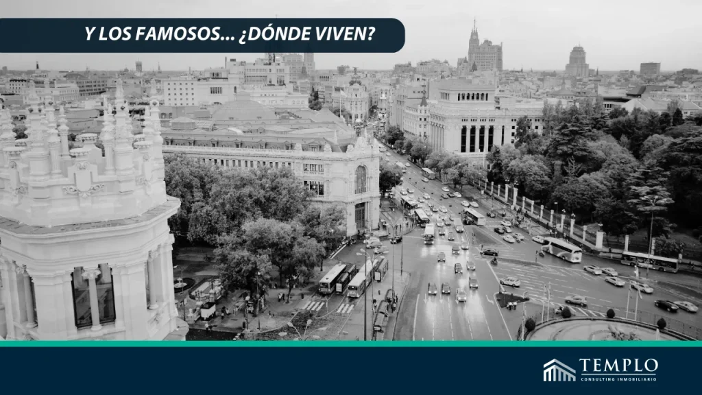 Ilustración de una de ñas mejores zonas de Madrid.