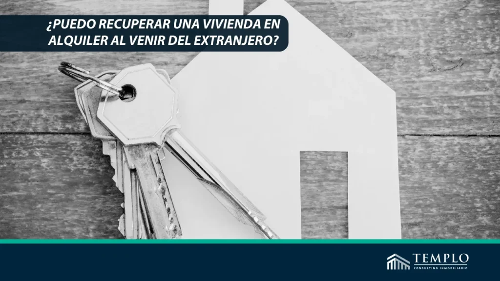 Imagen de unas llaves junto a una vivienda haciendo referencia al artículo.