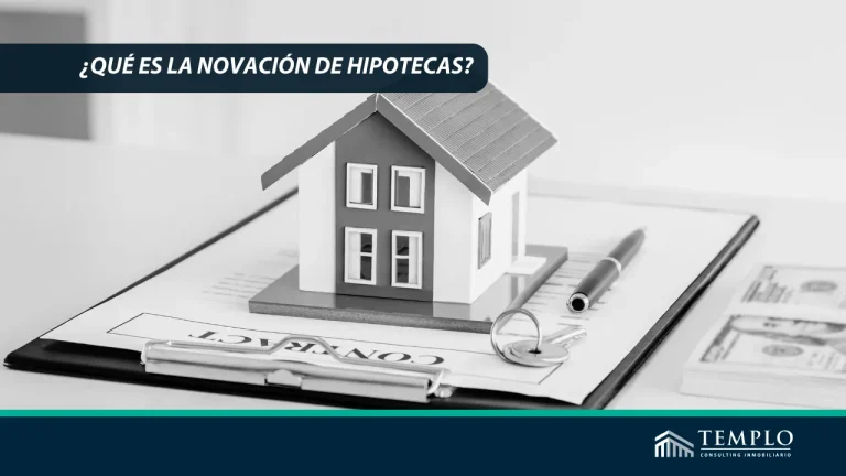Ilustración de la novación de hipotecas.
