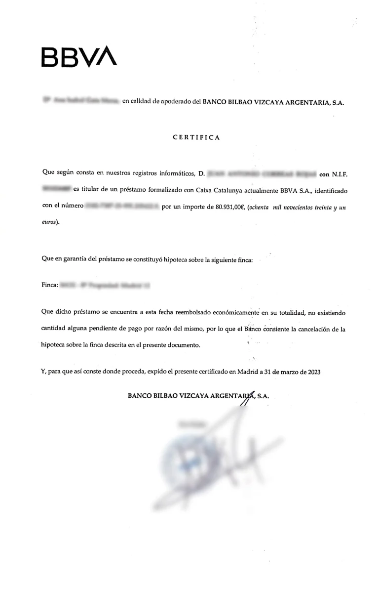 Ceertificado de deuda cero