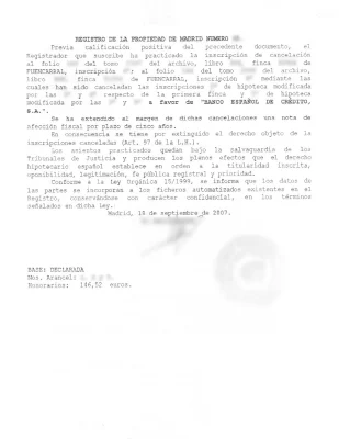 Registro de la propiedad