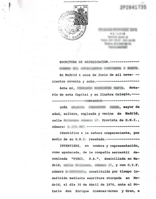 Escrituras originales, necesarias para firmar la venta de una vivienda