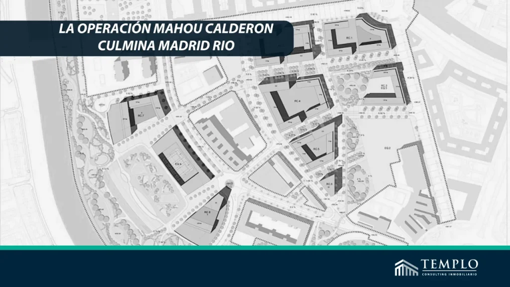 "La majestuosa Operación Mahou Calderón llega a su fin, transformando el paisaje urbano de Madrid Río en un testimonio vivo de renovación y progreso."