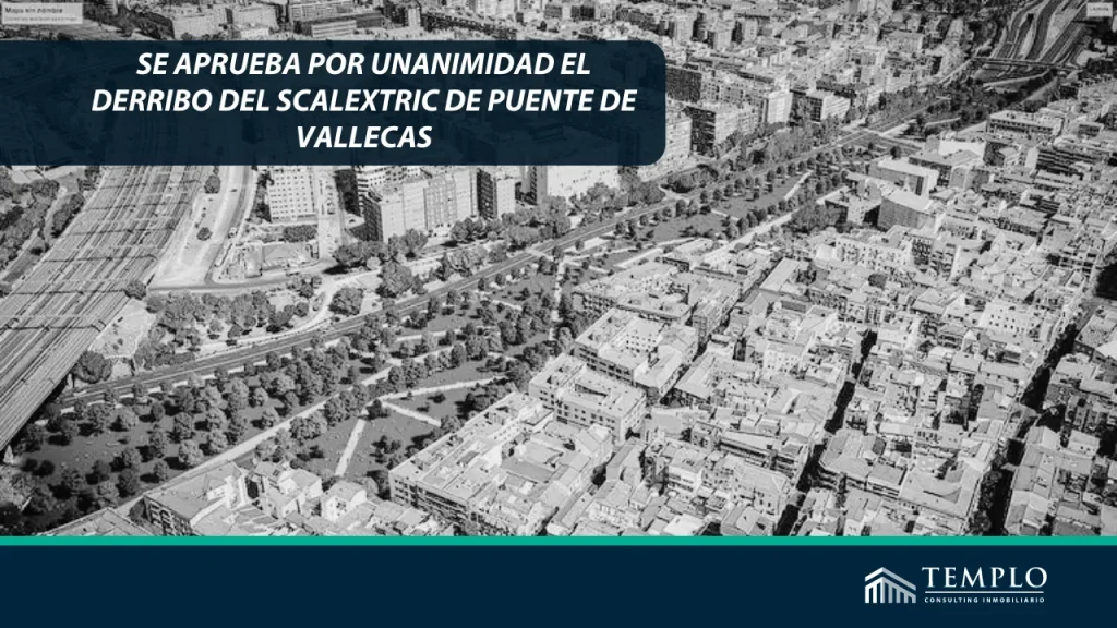 "Unanimidad en la decisión de demoler el scalextric de Puente de Vallecas"
