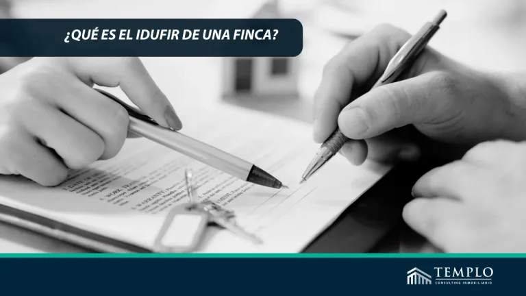 Qué es el IDUFIR de una finca