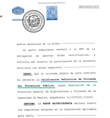 Escrituras de una casa