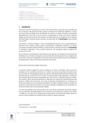 Página número 4 del documento que el ayuntamiento de Madrid