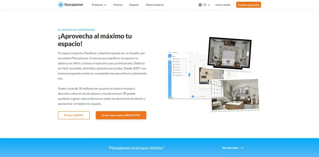 Floorplanner herramienta para crear planos online gratis