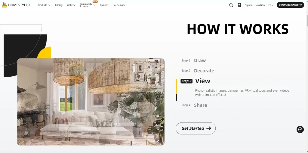 Herramienta creación de planos online y gratis Homestyler