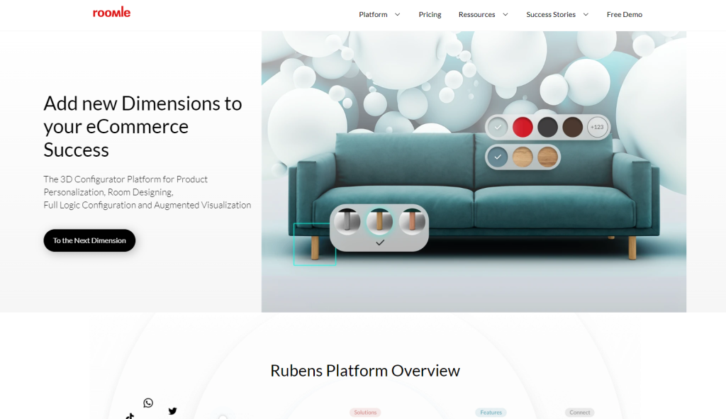 Roomle, herramienta para hacer planos online