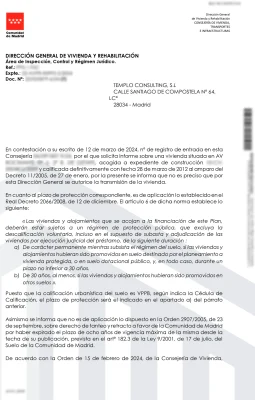 Viviendas de protección