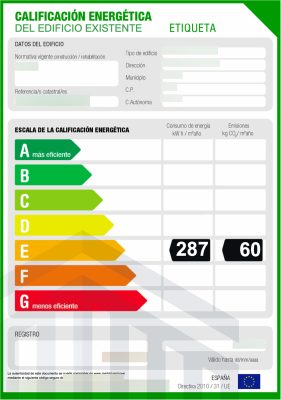 Vender piso sin Certificado de Eficiencia Energética