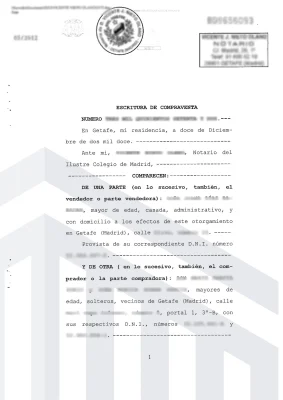 Contrato publico de compraventa