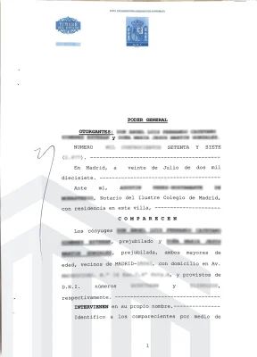Vender piso con poder notarial