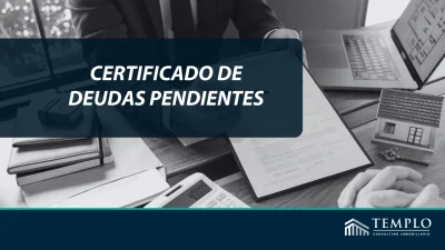 Certificado de deudas pendientes