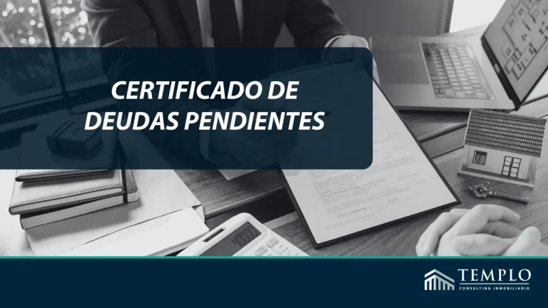 Certificado de deudas pendientes