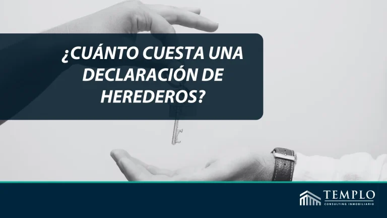 ¿Cuánto cuesta una declaración de herederos?