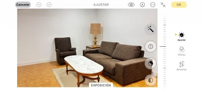 Editar fotografías de un piso para vender