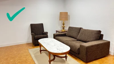 Una buena iluminación para una fotografía inmobiliaria
