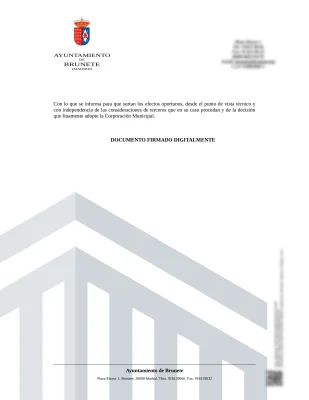 Ejemplo de Informe Urbanístico de solar en Madrid