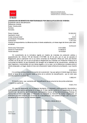 Liquidación Agencia de la Vivienda Social