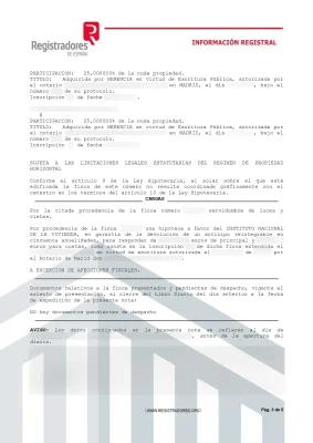 Cancelación del Préstamo Hipotecario Instituto Nacional de Vivienda